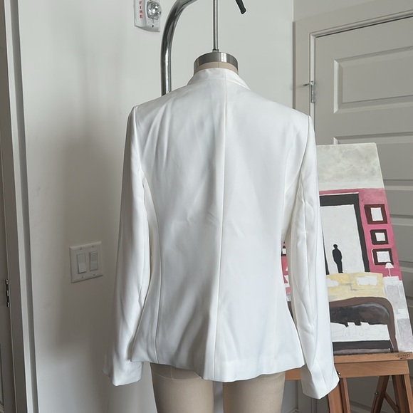 NWT Banana Republic White Suit Jacket — super cute!! - Picture 6 of 6